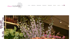 Desktop Screenshot of aboutflowers.nl