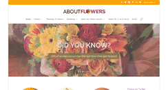 Desktop Screenshot of aboutflowers.com
